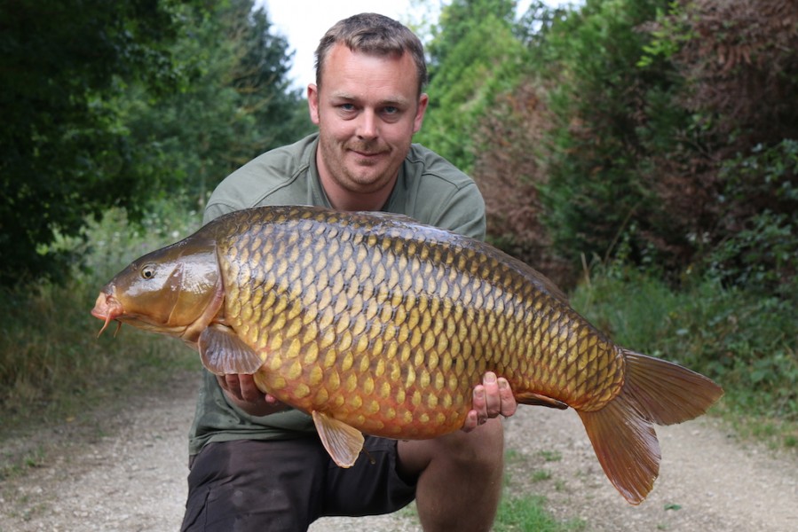 Elliott with a 30lb common from Co's Point