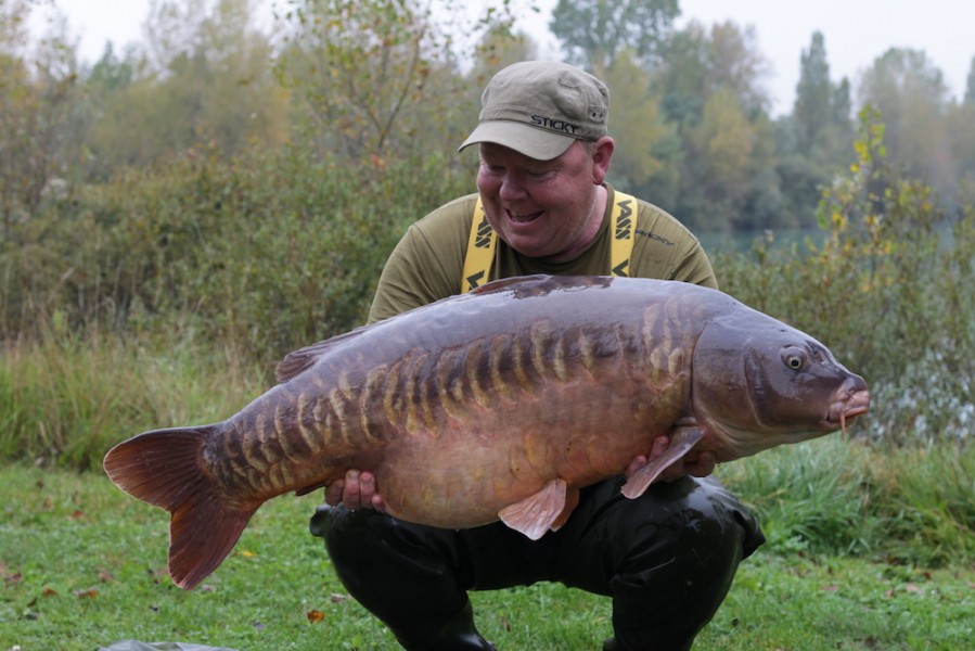 Billy with the Snags Linear at 51lb