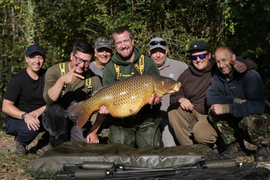 Some of the gang with Rusty and Mammut at 46lb